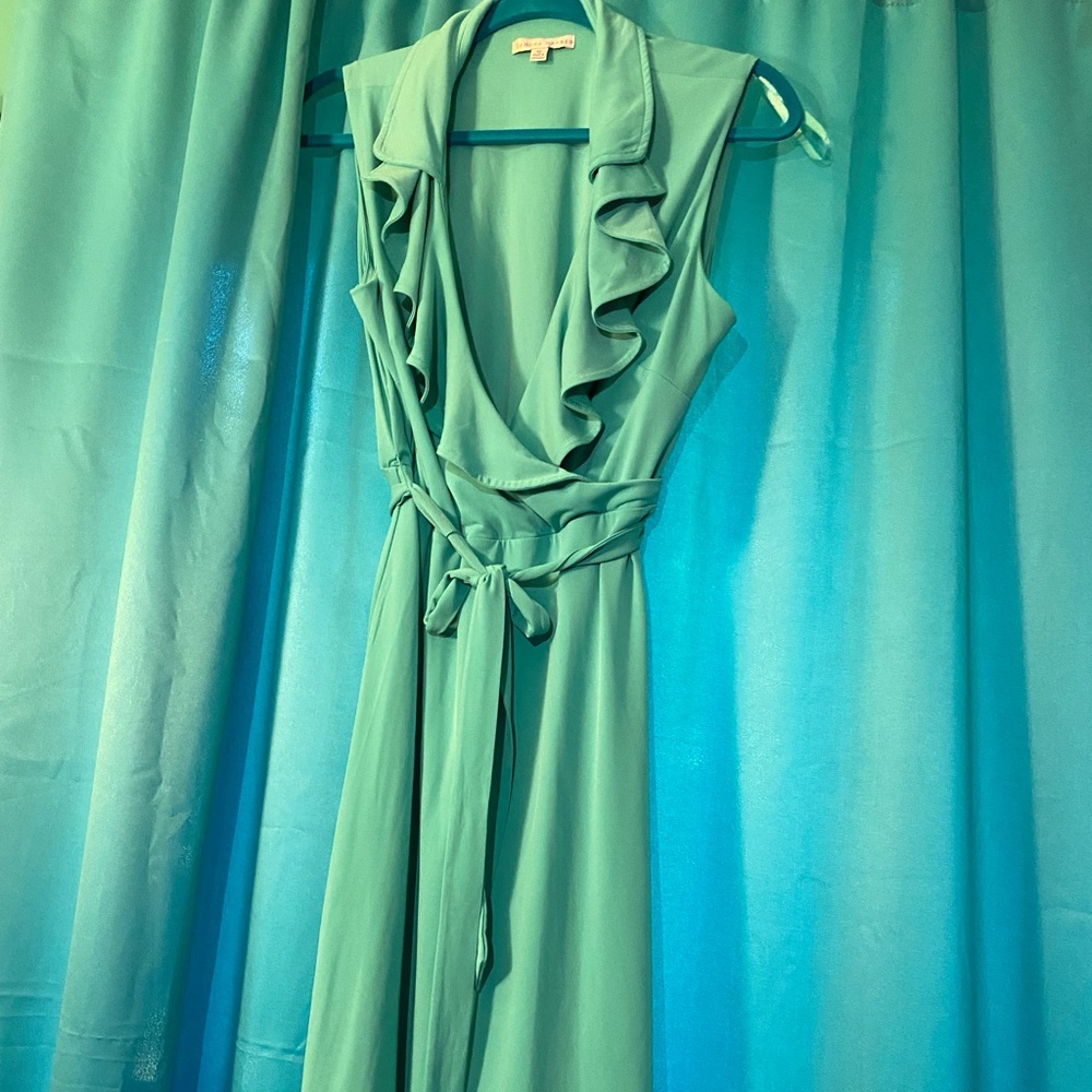 Sandra Darren sleeveless midi dress